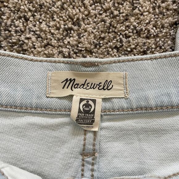 Madewell The Mom Jean in Bloomfield Wash Blue - Size: 28 - Picture 6 of 10